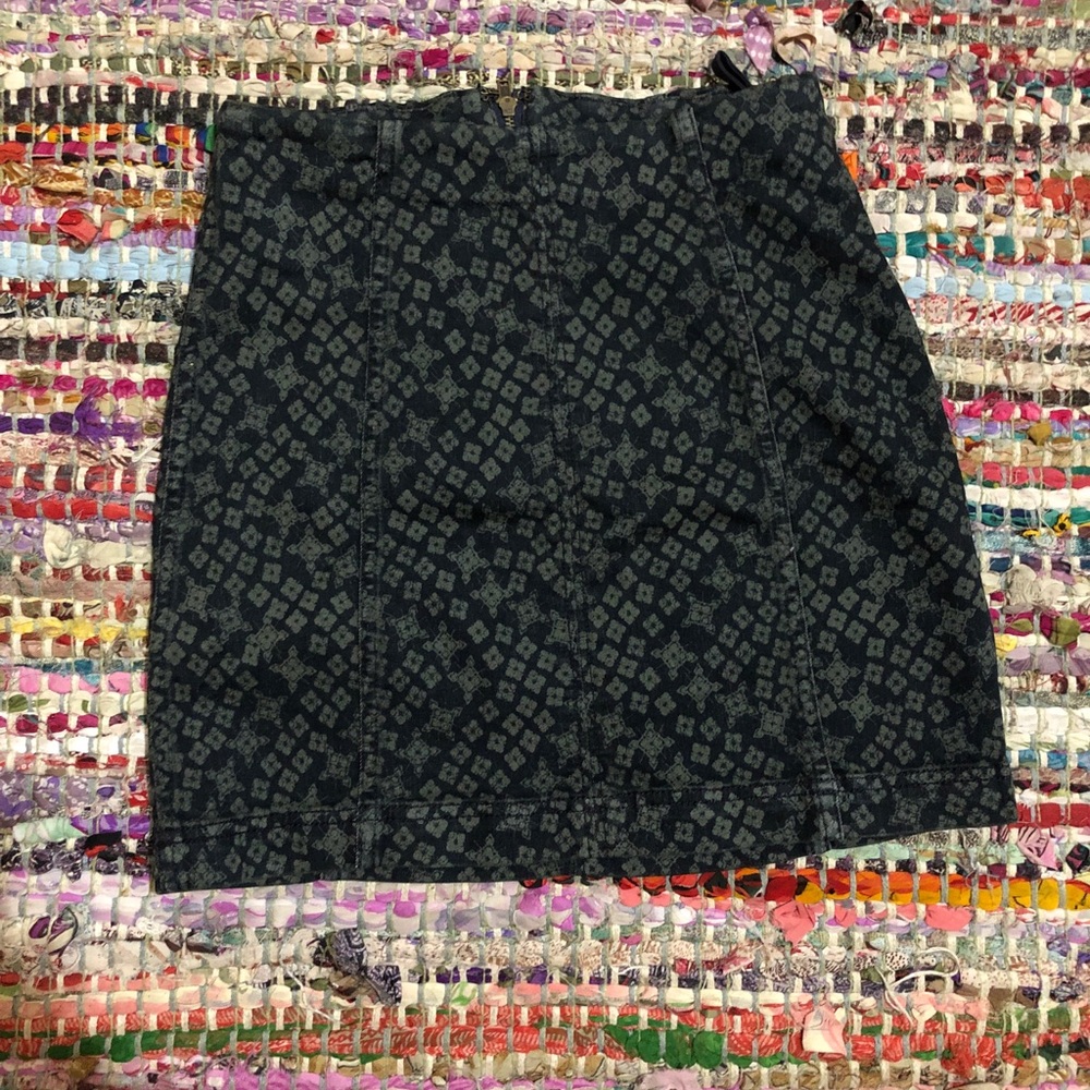 Navy Free People Mini Skirt!